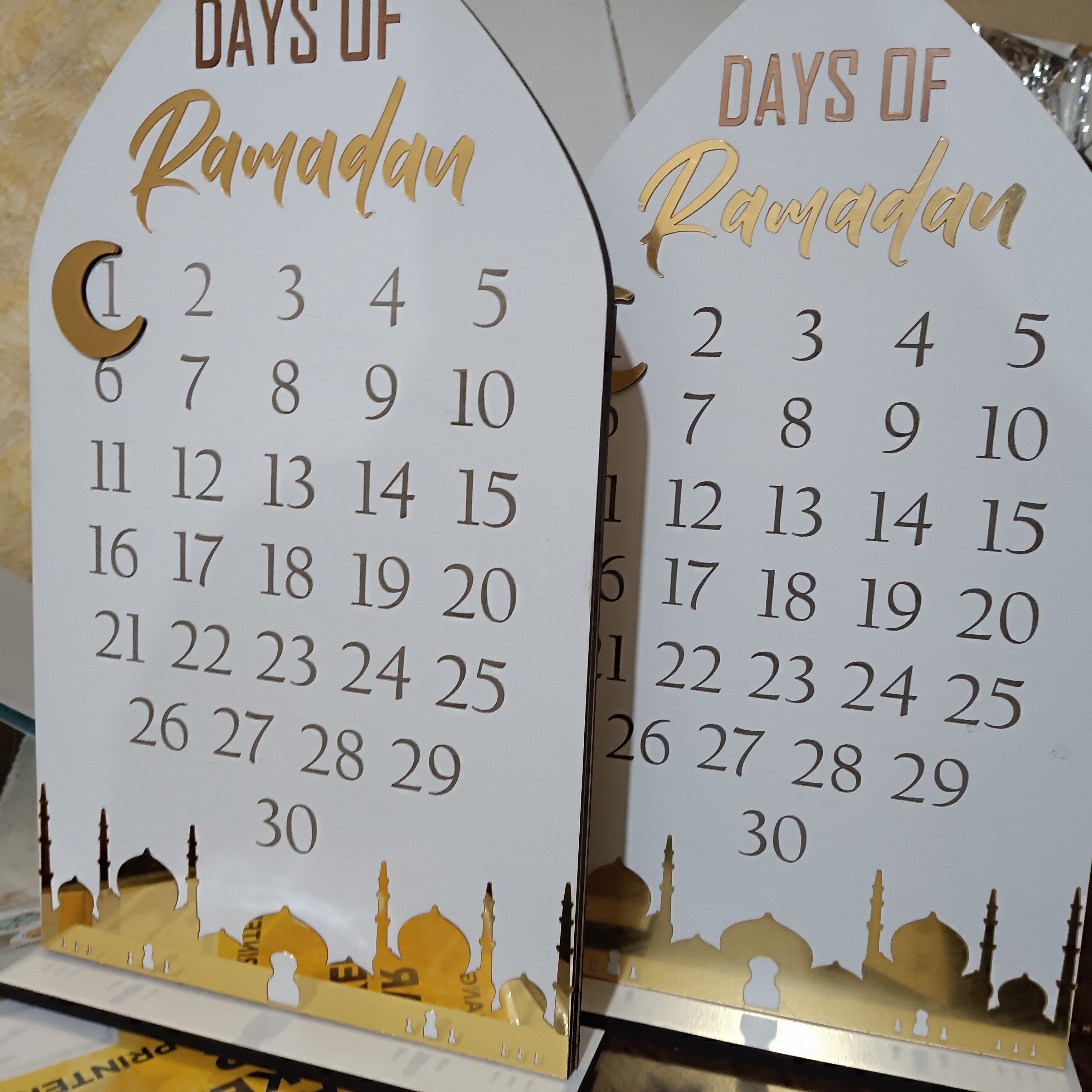 Ramadan calendar magnet 